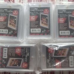Ultra Pro Card 35Pt One Touch Magnetic Card Holder Box of 25 NEW Sealed