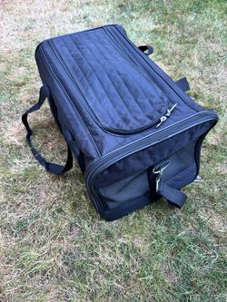 Black Pet Travel Carrier Bag