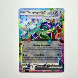 Pokémon Prismatic Evolutions Terapagos ex 128/142