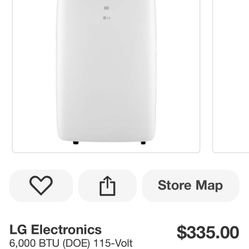 LG 6,000 BTU Air Conditioner 