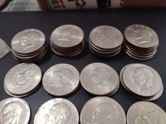 Eisenhower Dollar coins
