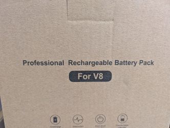 Professional Rechargeable Battery Pack For V8