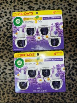 2🔥4 packs of air wick refills both for $18 firm on price