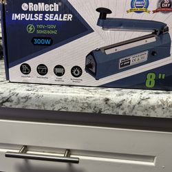 8” RoMech Impulse Sealer