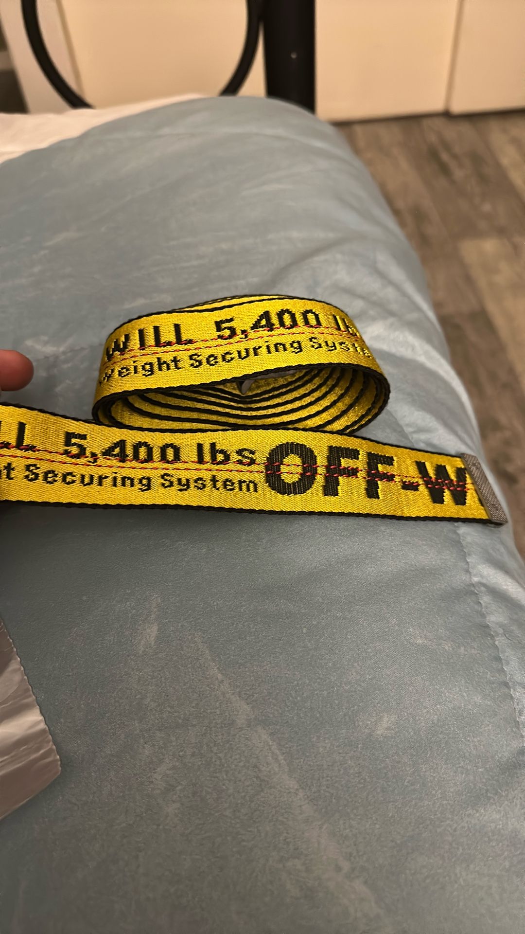 Off White Belt (Industrial)