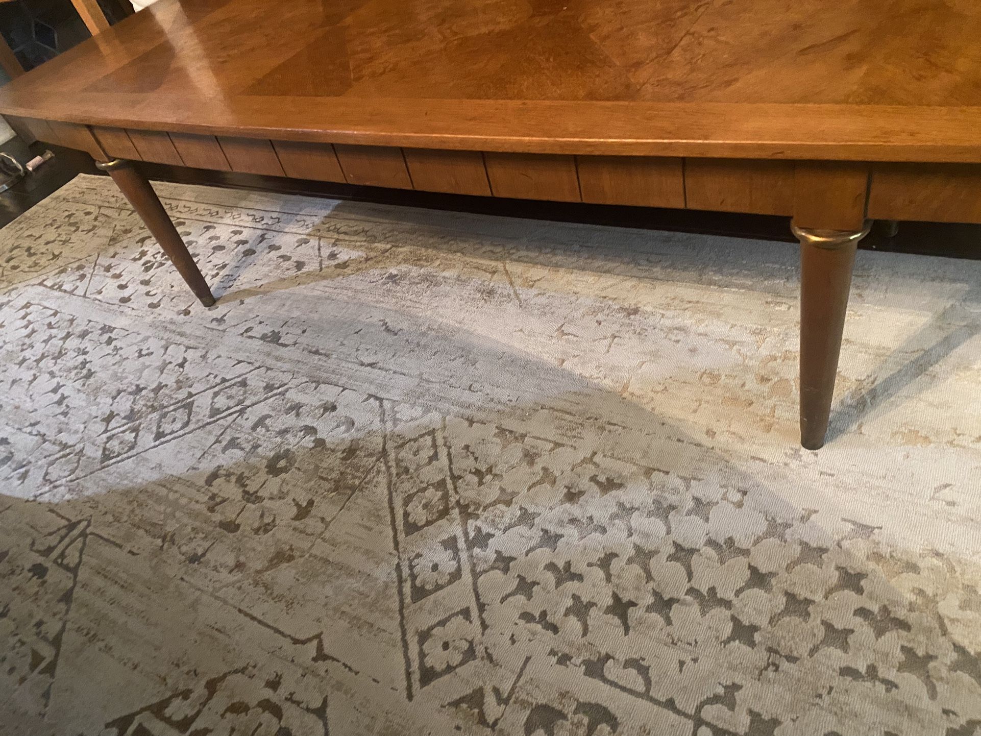 mid-Century Modern 62 Inch Coffee Table $(contact info removed) Cradle $99 Other Furniture Price Separately