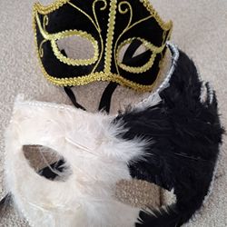 Halloween/Mardi Gras/Masquerade Masks