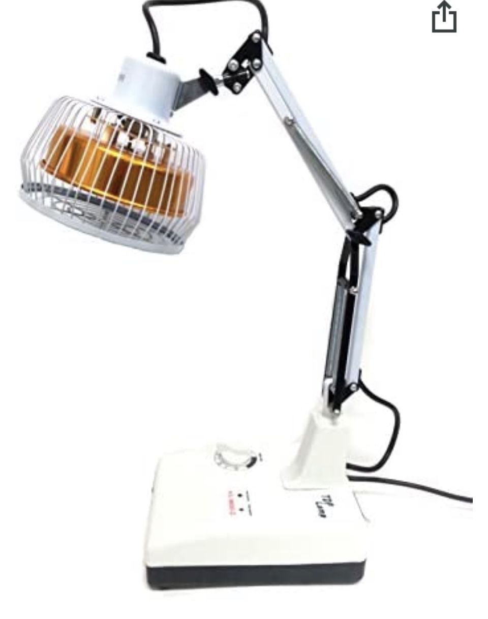 New DeskTop TDP Far Infrared Heat Lamp for Mineral Therapy