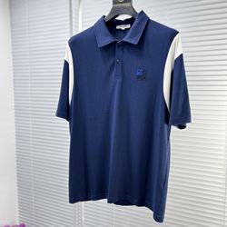 Loewe 2024 Blue Polo Shirt Of Men 