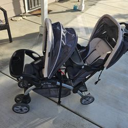 Baby Trend Double Sit N stand Stroller Great Condition 