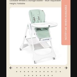 High chair - INFANS brand 