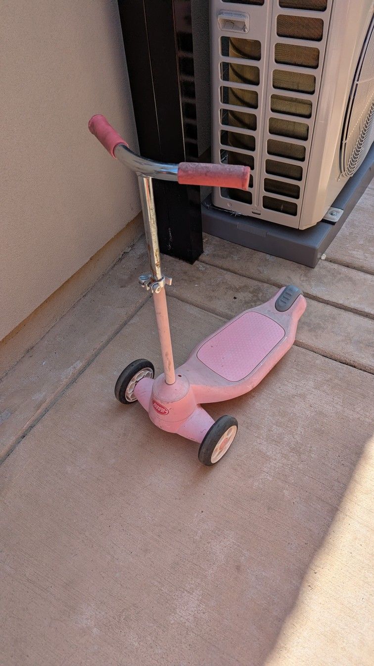 Girl Scooter