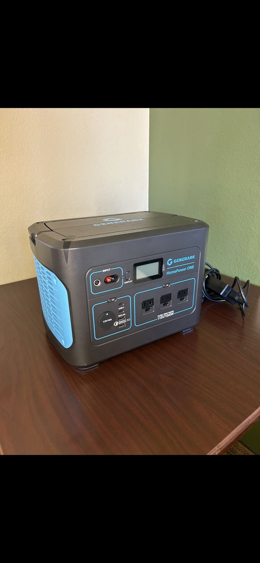 Generark Solar Generator with 100W Solar Panels