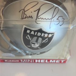 Signed Bill Romanowski  #53 Oakland Raiders 