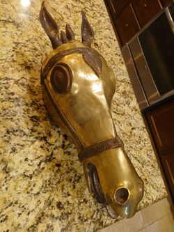 Brass Head Horse
