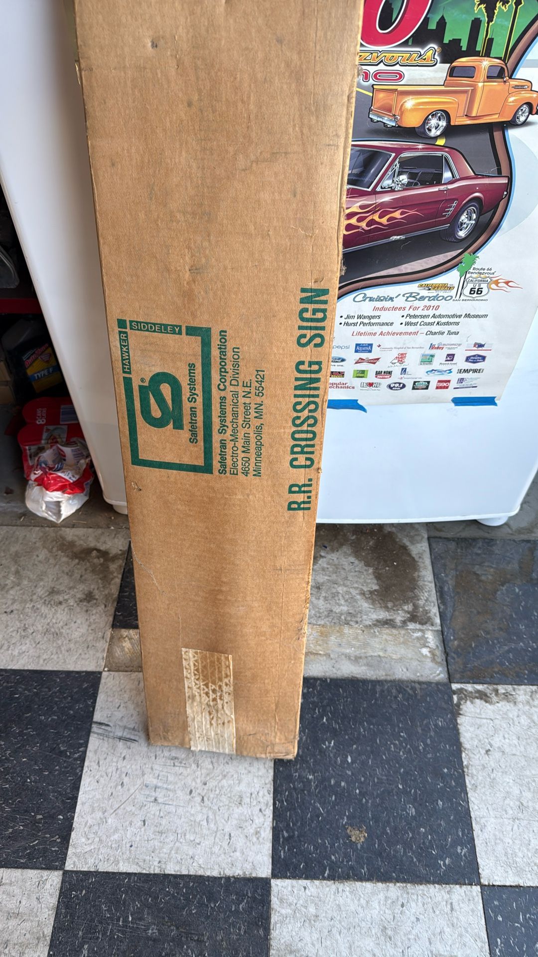 Rail Road Crossing Sign