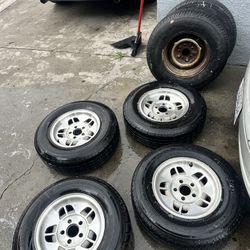 97 ford Ranger Rims With Tires. 5x4.5