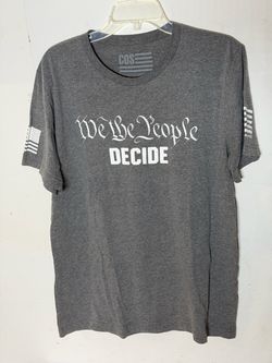 Convention of States We the People Decide T-Shirt Large Constitution USA
