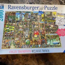Ravensburger Puzzle with Coloring Book