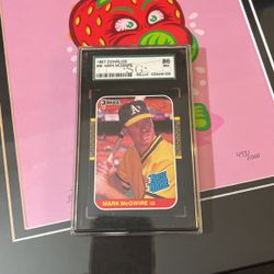 1987 Mark McGwire Rookie Card