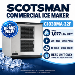 NEW Scotsman C1030MA-32F Commercial Ice Maker – Head Only