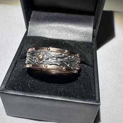 Men’s .925 Silver Spin Ring