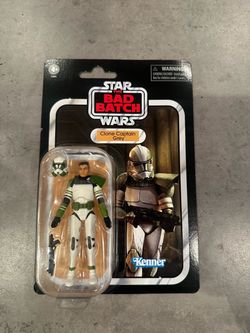 STAR WARS TVC CLONE CAPTAIN GREY $10