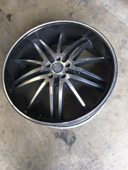 22” Chrysler wheel