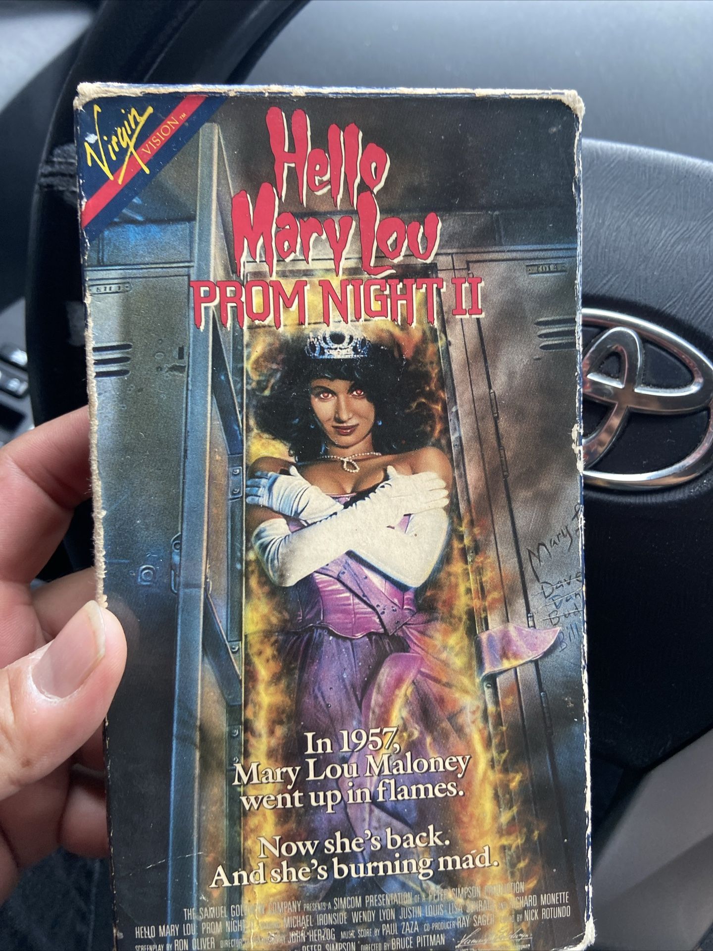 Hello Mary Lou Prom Night II Vintage VHS 1995 Cult Horror, Halloween Movie Night