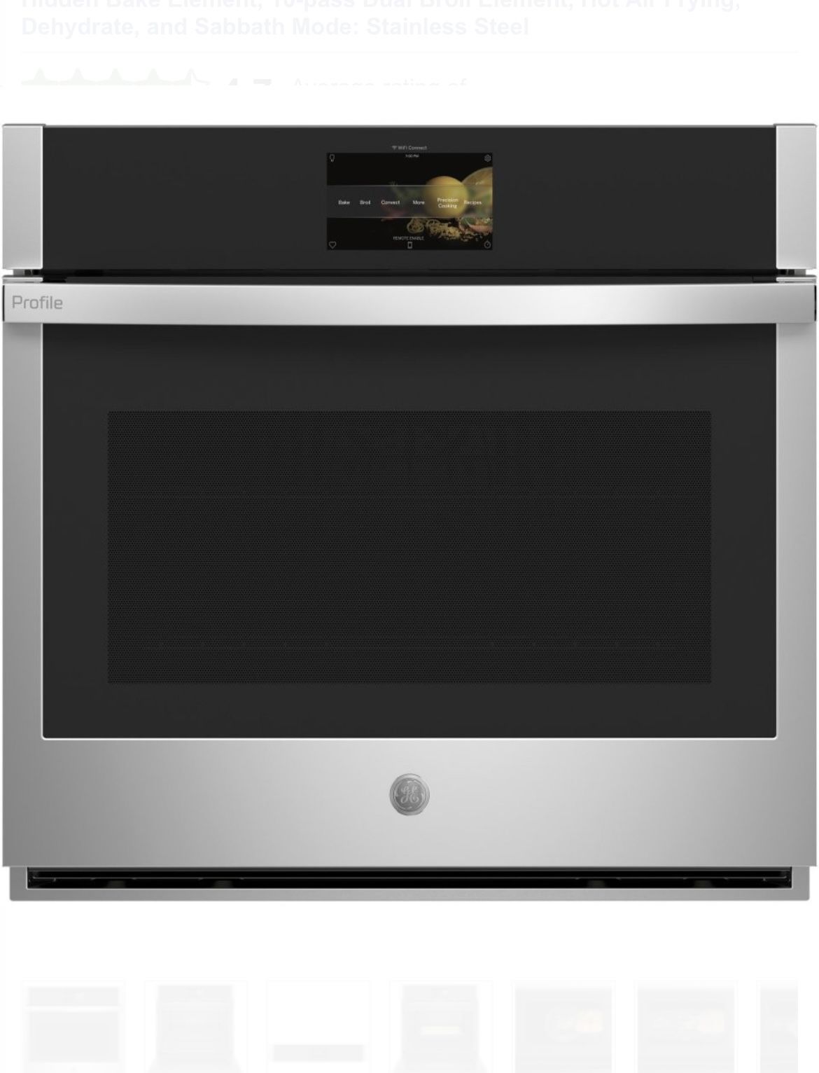 Open Box 30 Inch Smart Single Wall Oven