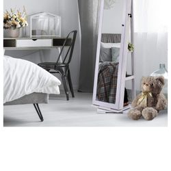 Mirror Jewelry Storage Cabinet 