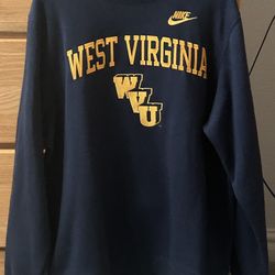 West Virginia Mountaineers, Nike Legacy Classic Sweatshirt Navy