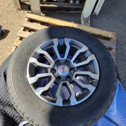 Stock Gmc Sierra Wheels And Tires.