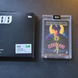 Topps Project100 Card 65 - Steven Kwan by Arno Kiss