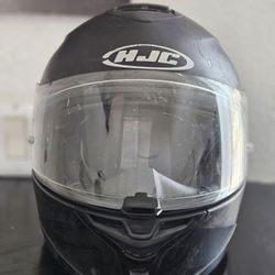 HJC IS-17 Motorcycle Helmet Black Size Medium