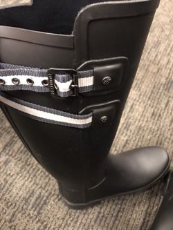 Ladies Hunter Original Refined Matte Boots Size US10/UK11