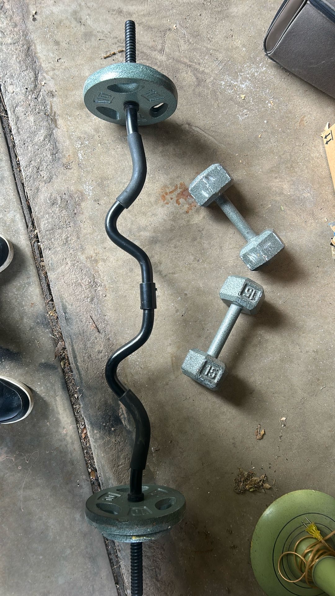 Curler & Weights