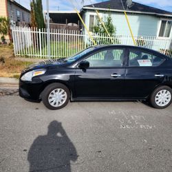 2018 Nissan versa.