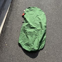 Golf clubs travel bag.