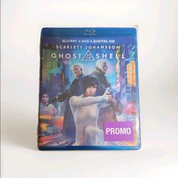 Paramount Ghost in the Shell NEW (Blu-ray) + Digital HD Johansson (PG-13) 2017
