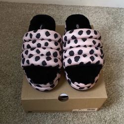 UGG Maxi Slide Slipper Cheetah