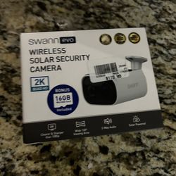 Solar Powered Security Camera 