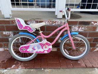 Kids bike, pink