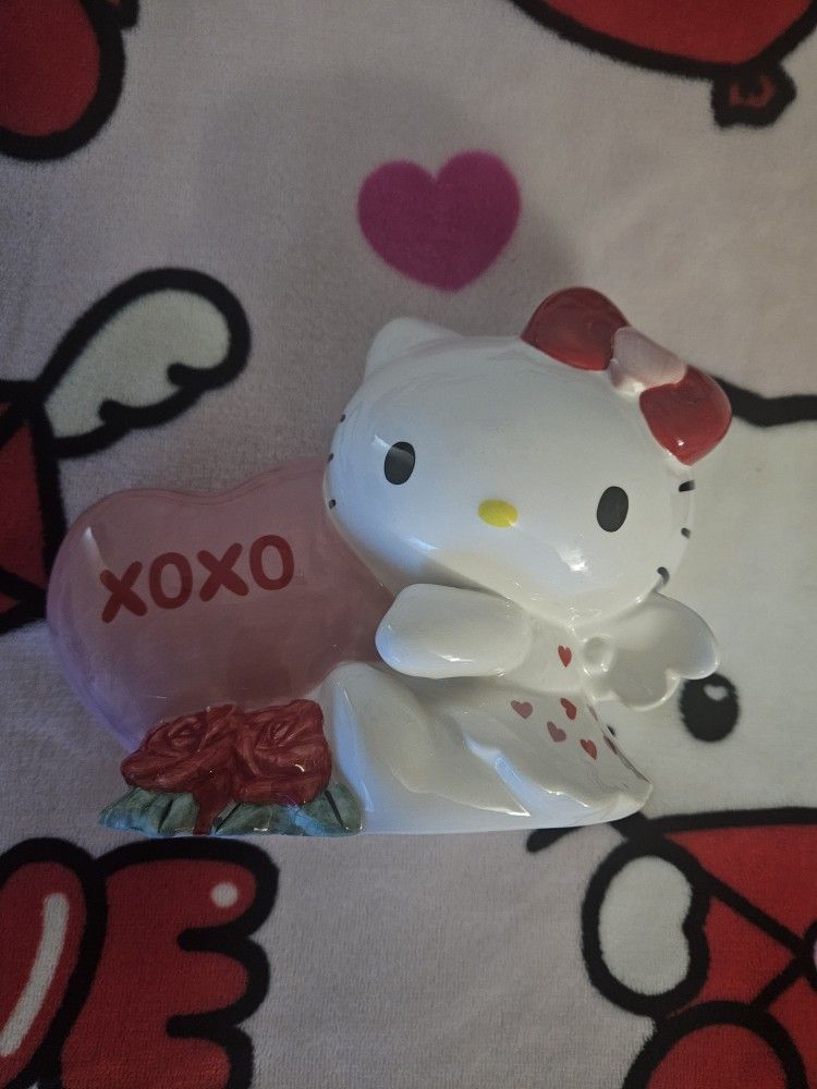 Hello Kitty Valentines Ceramic $35