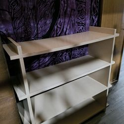 White Bookshelves
