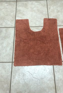 Bathroom rug set 2 pieces