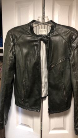 Armani lether jacket