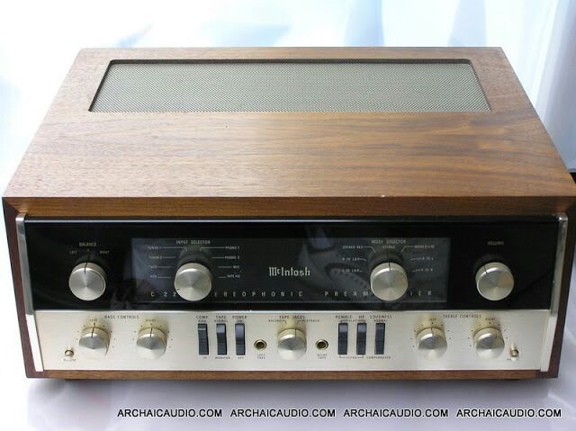 Mint vintage McIntosh c22 stereo tube preamp $5k