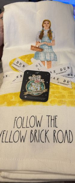 Rae Dunn Wizard Of Oz Set Dish Towels