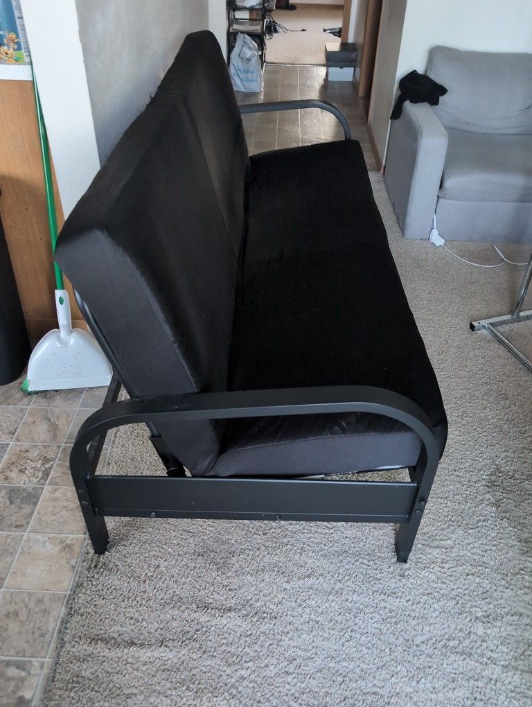 Black futon
